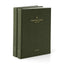 2027 Daily Duo B: Jul-Dec (Hardcover, Heritage 120gsm) in Moss - detail view #color_moss