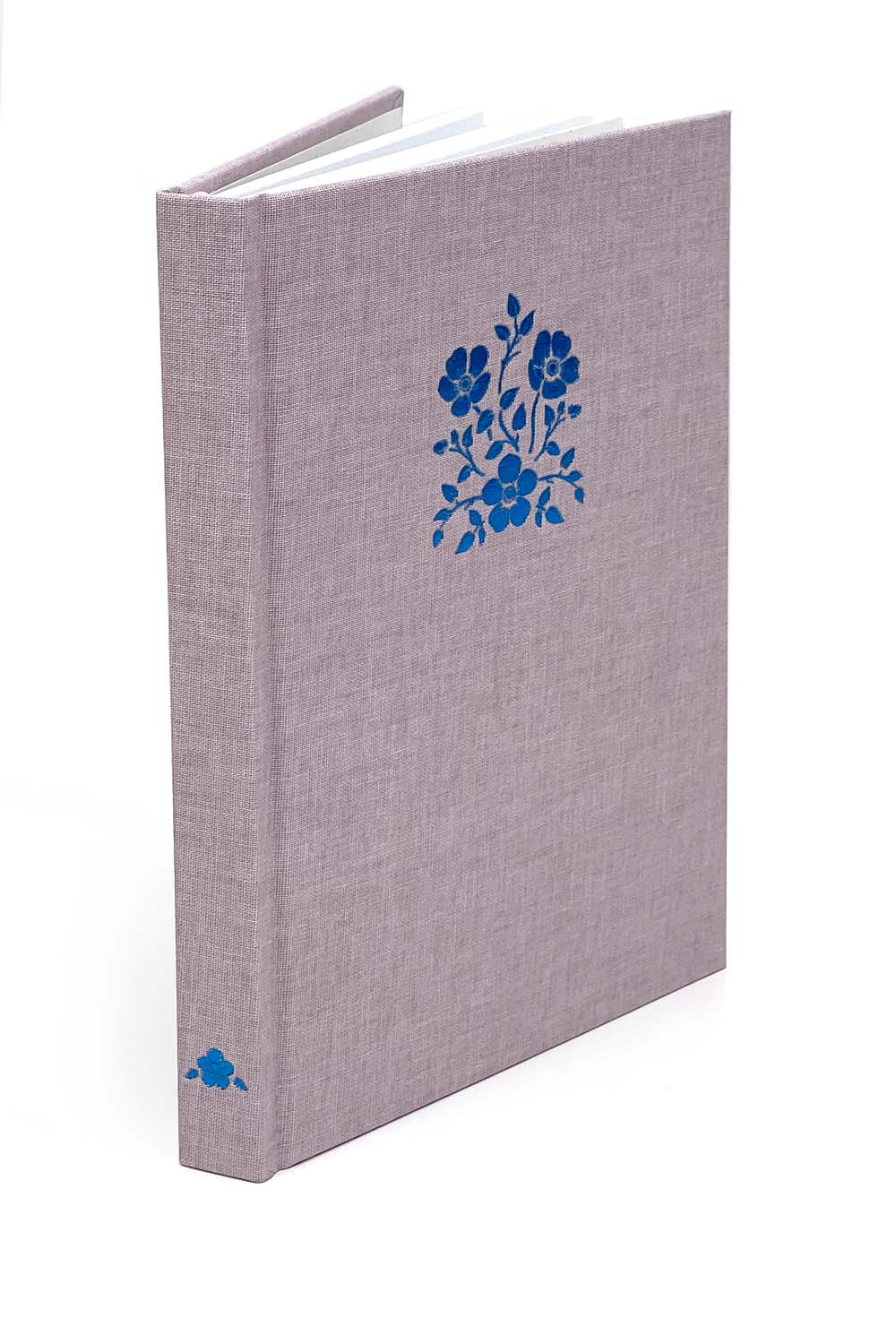 Blue Floriculture Notebook - A5