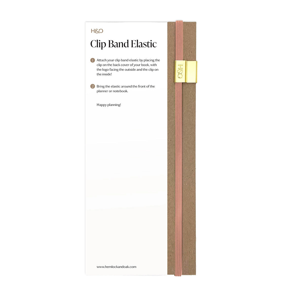 Clip Band Elastics in Rosewood #color_rosewood