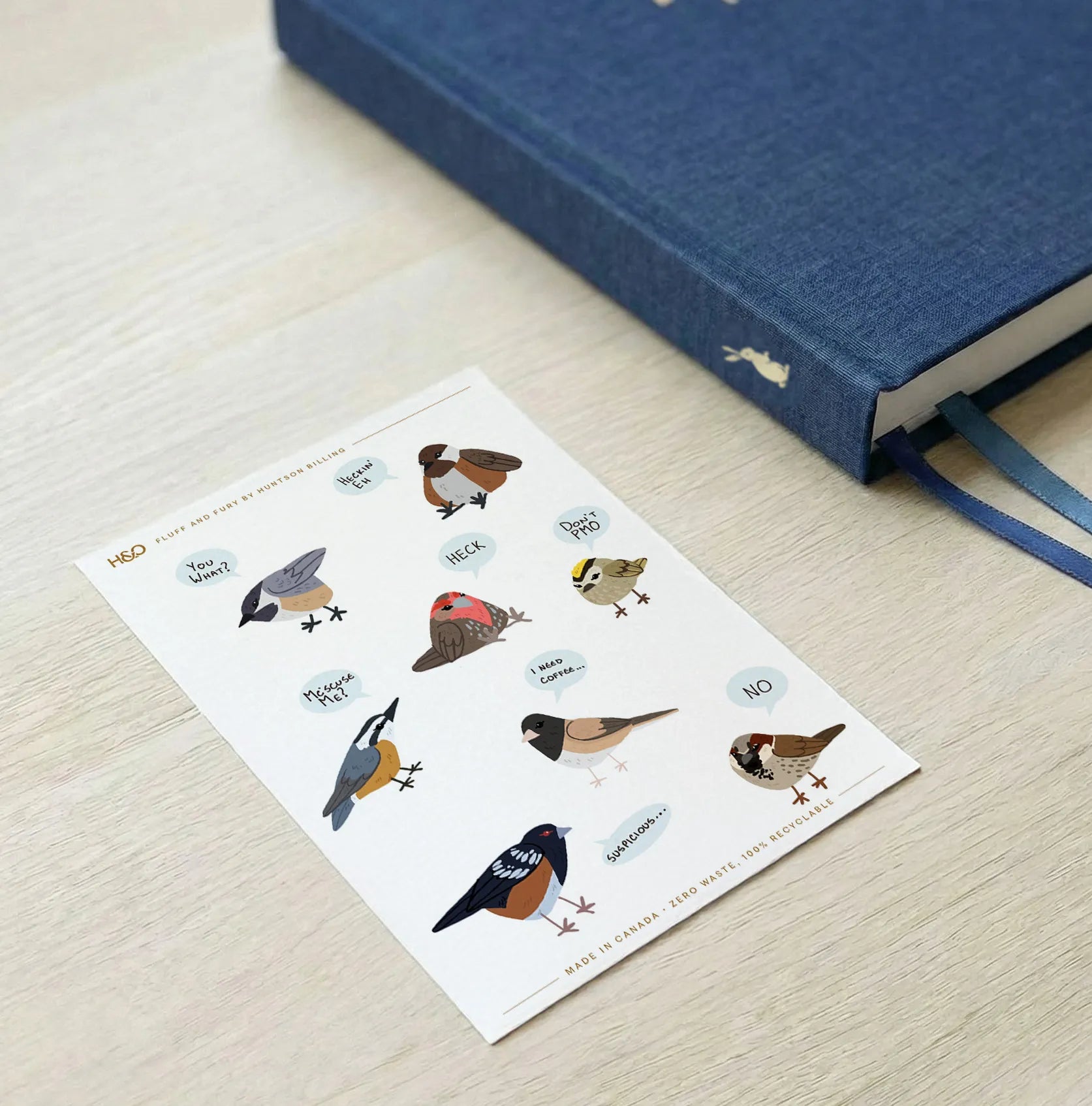 Fluff and Fury Stickers