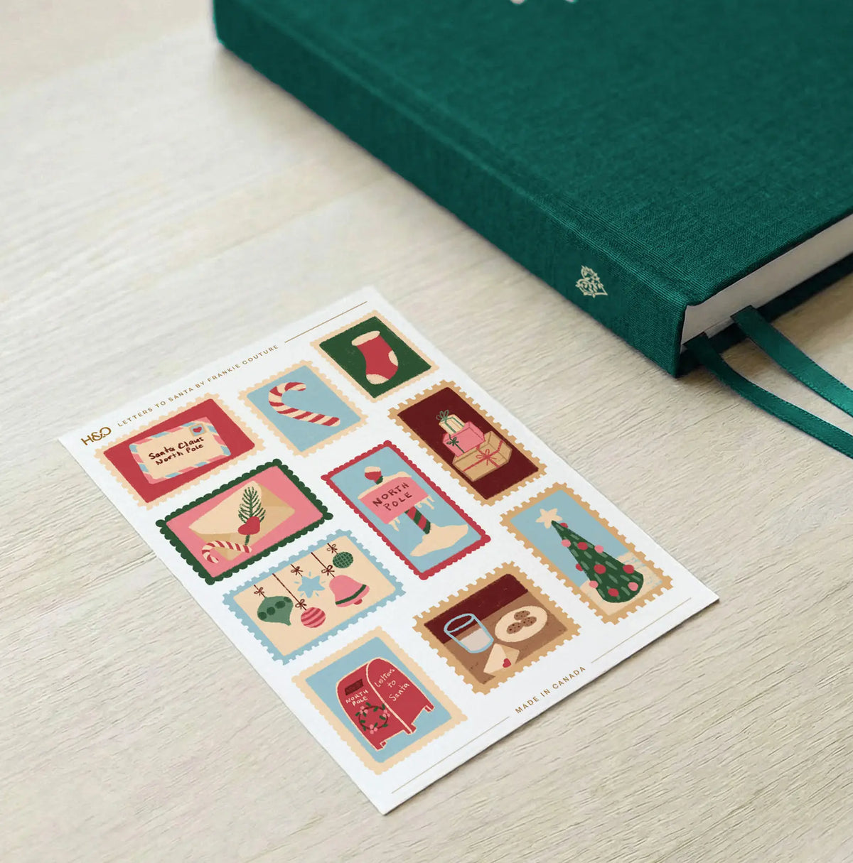 Letters to Santa Stickers