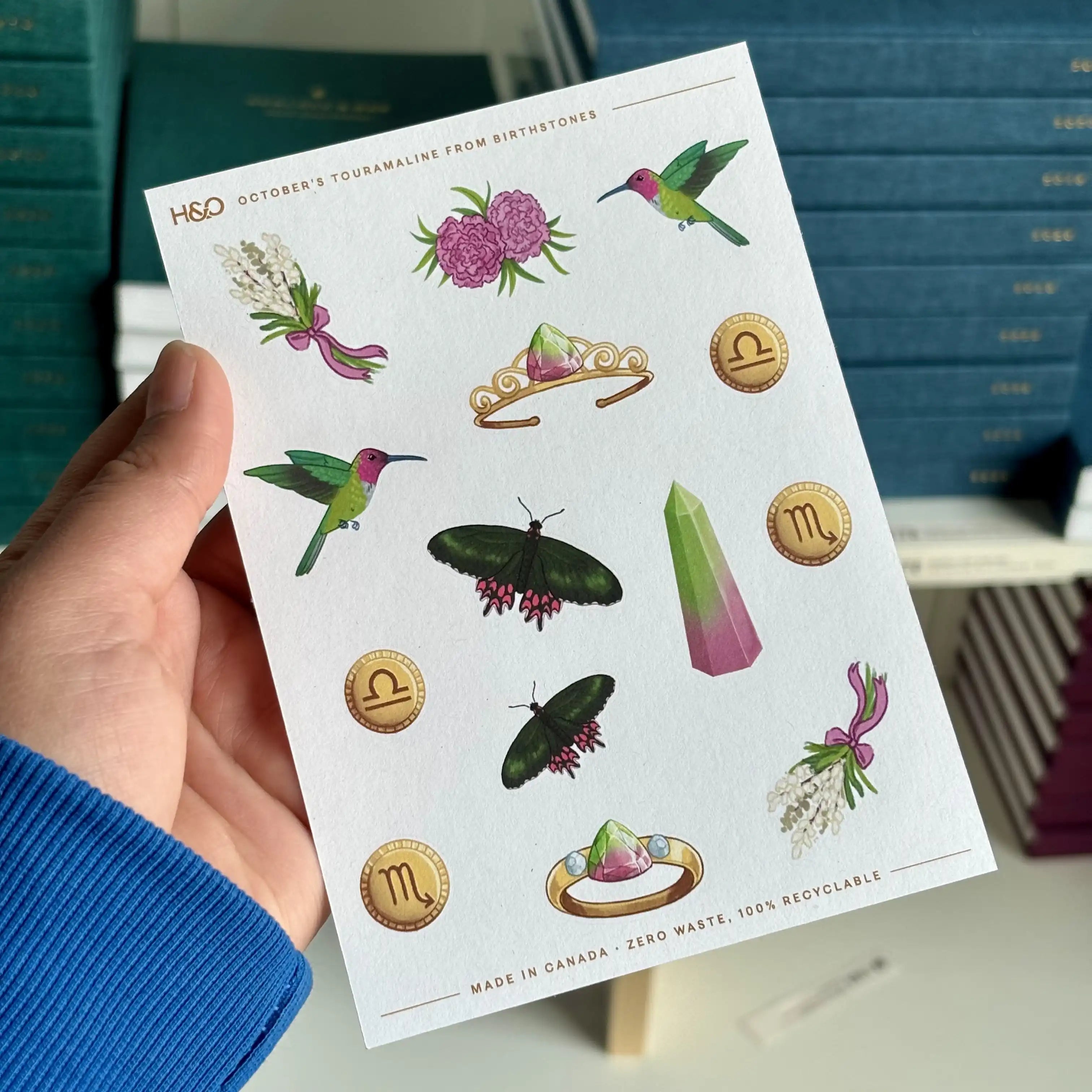 Birthstones Stickers
