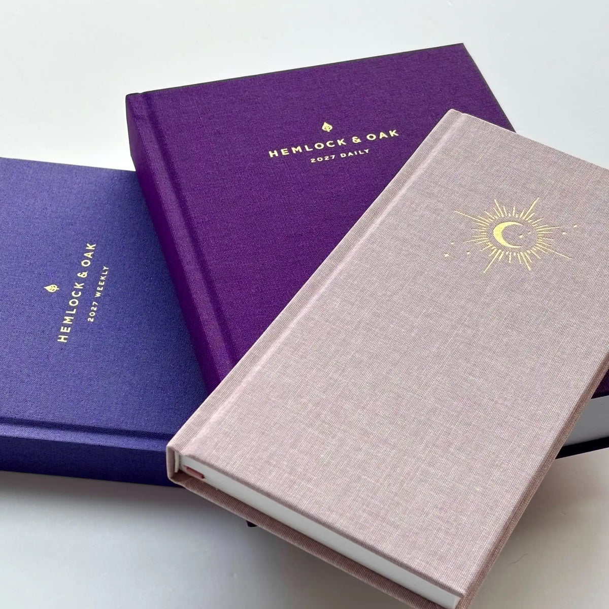 2027 Violet Hour Planner Bundle with Lunar Graph Notebook, TN #foil type_lunar