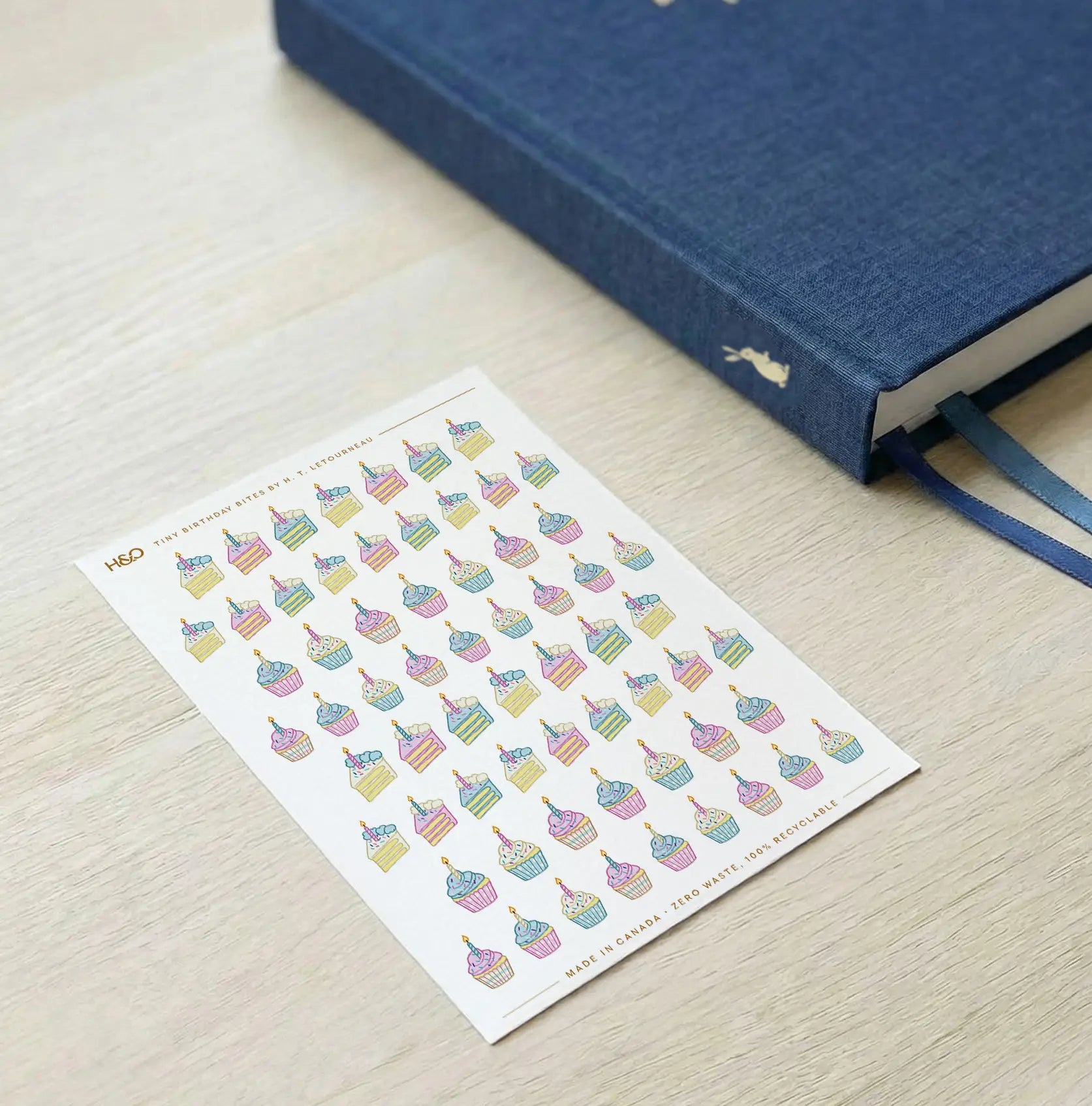 Tiny Birthday Bites Stickers