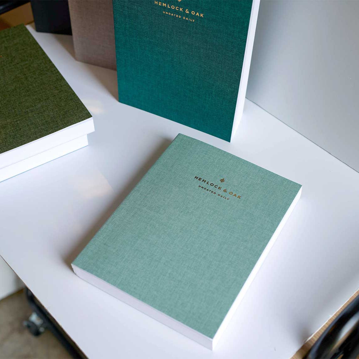 Undated Weekly & Daily Planner (12-Month, Cloth Flex, 70gsm)