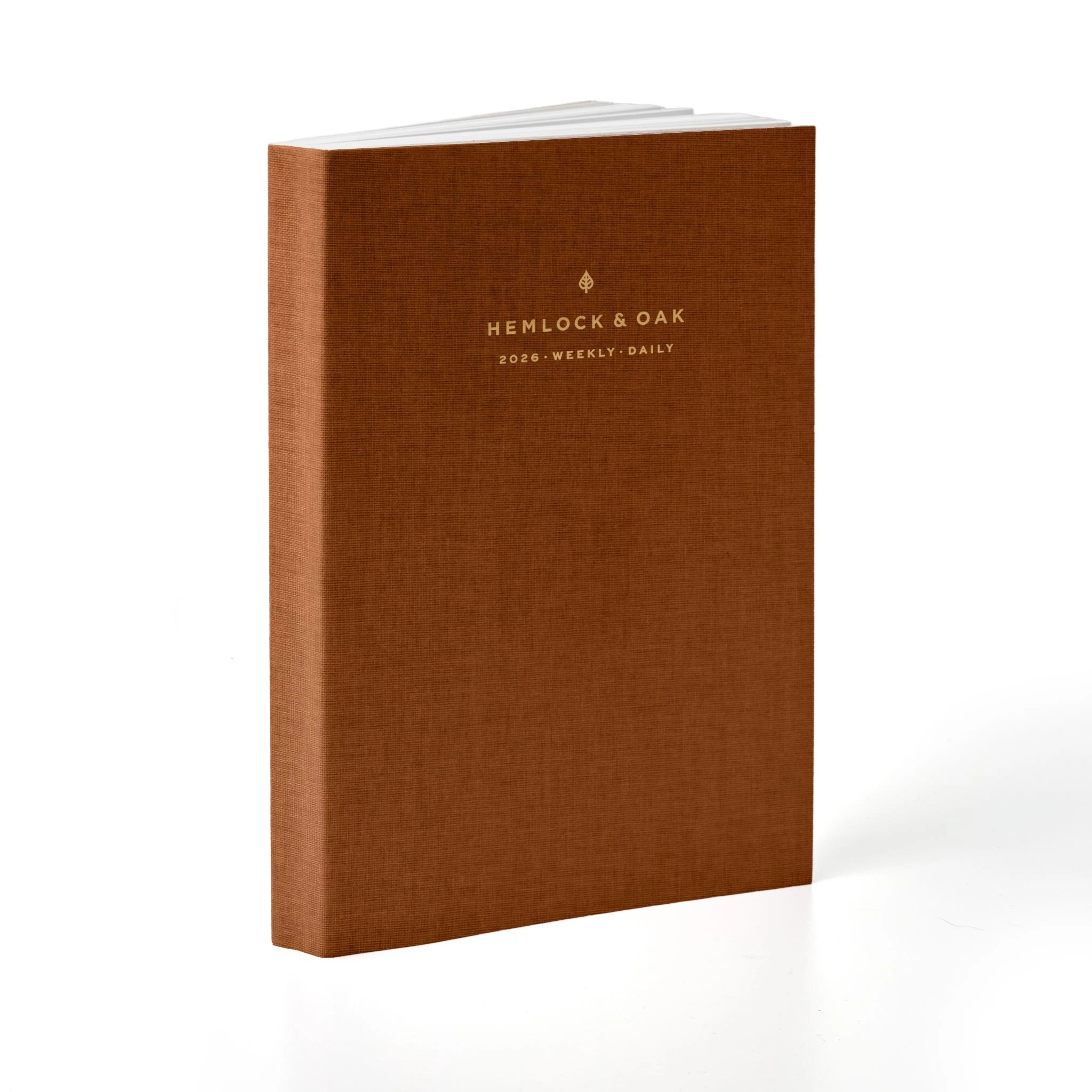 #color_autumnal 2026 Weekly and Daily Planner made in Canada, Hobonichi alternative 70gsm Archivist Paper