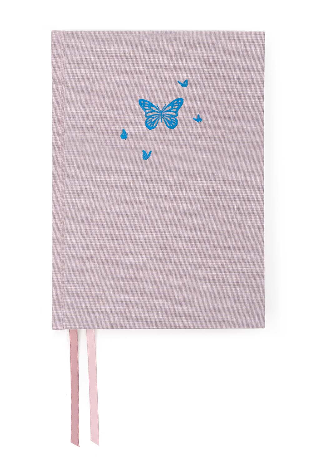 Blue Monarque Notebook - A5