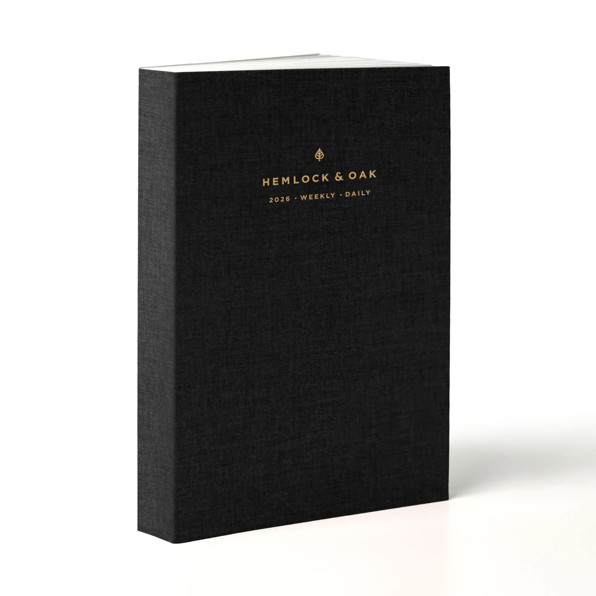 #color_charbon 2026 Weekly and Daily Planner made in Canada, Hobonichi alternative 70gsm Archivist Paper