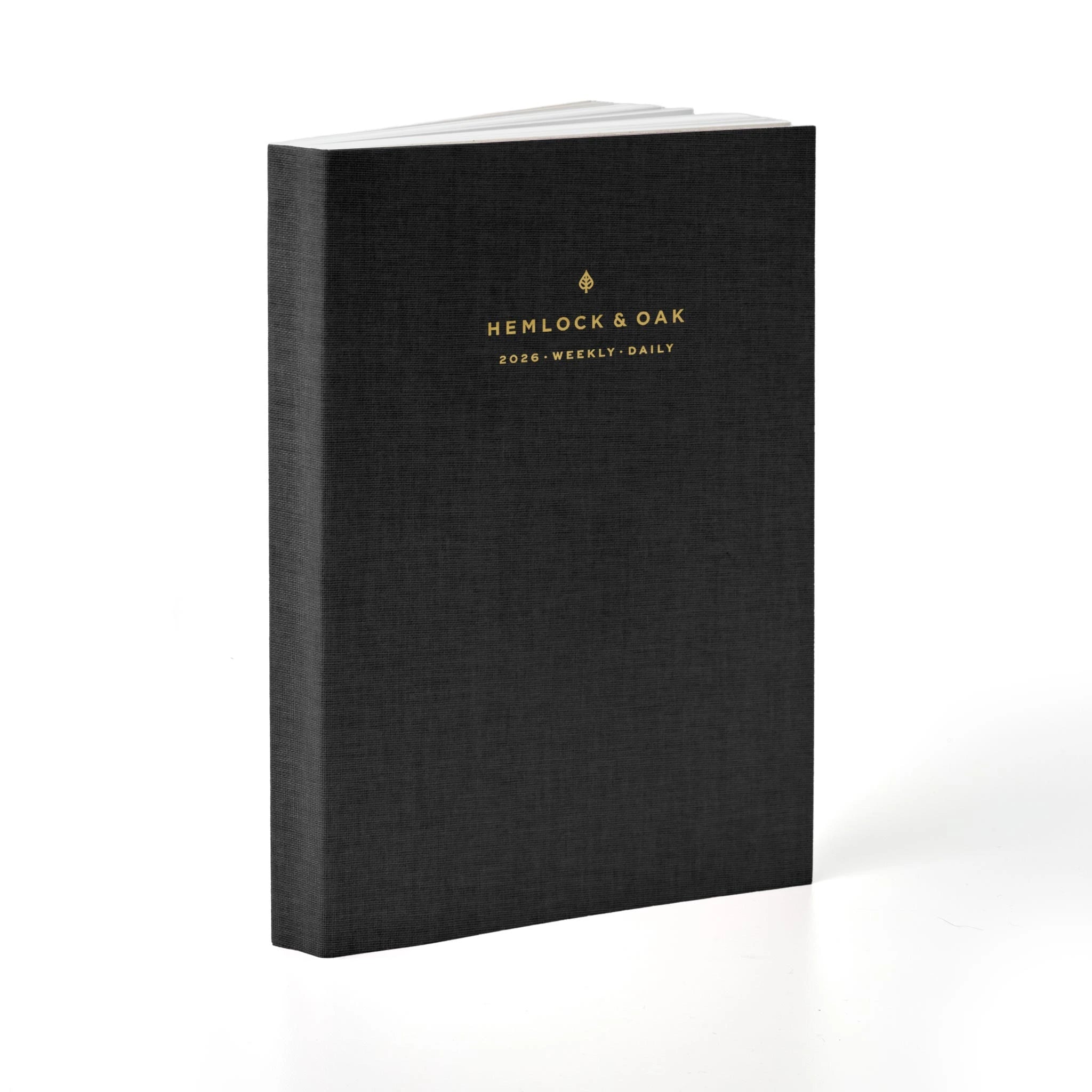 #color_charbon 2026 Weekly and Daily Planner made in Canada, Hobonichi alternative 70gsm Archivist Paper