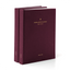 2027 Daily Duo B: Jul-Dec (Hardcover, Heritage 120gsm) in Mulberry - detail view #color_mulberry