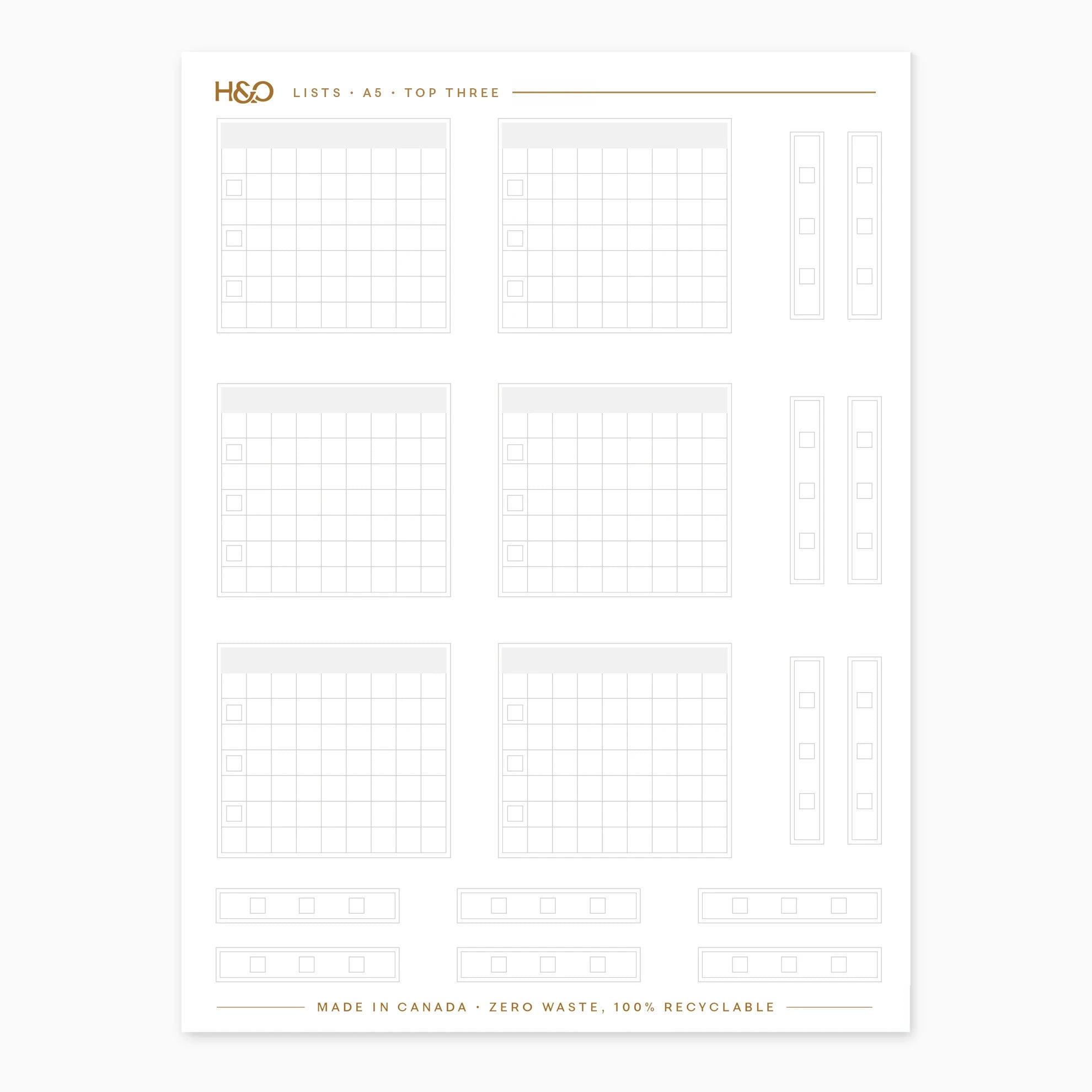 #variant_Minimalist A5 Vertical Weekly