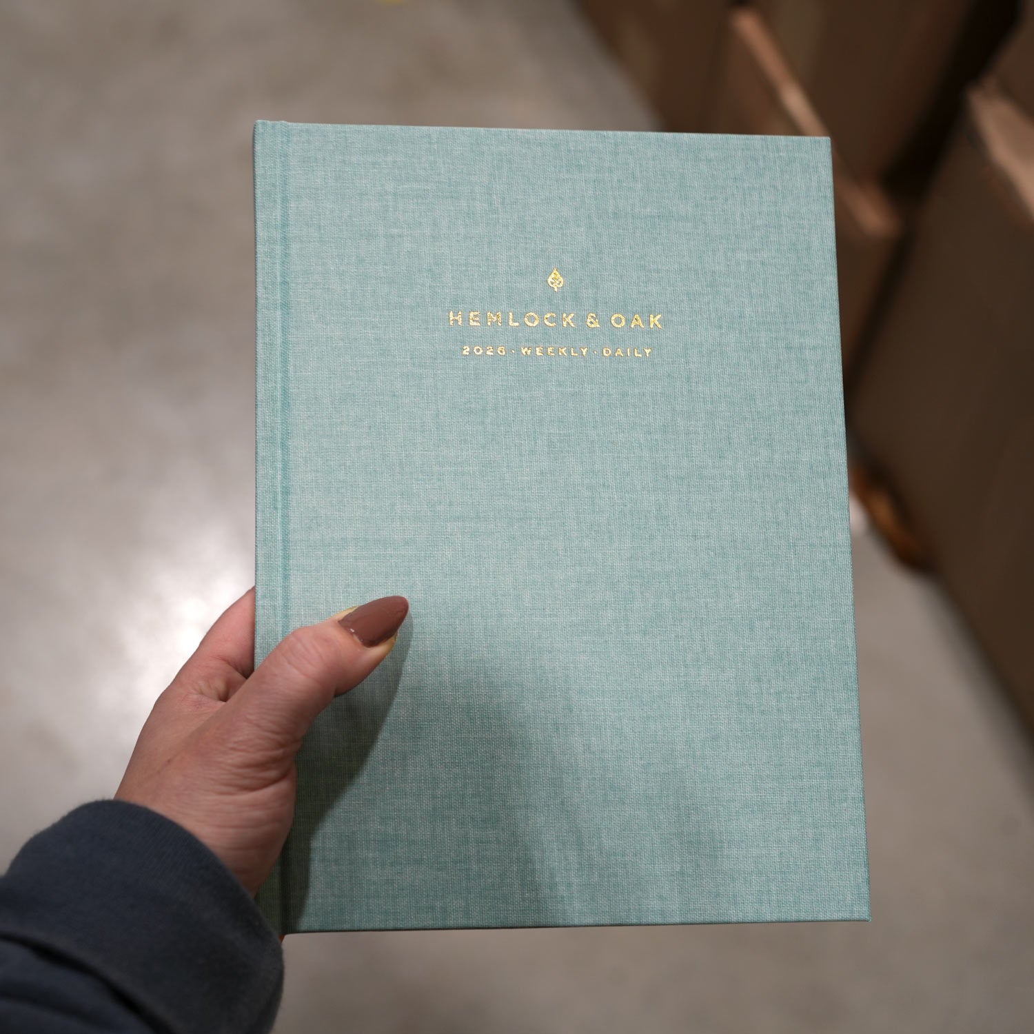 2026 Weekly & Daily Planner (Hardcover, 70gsm)