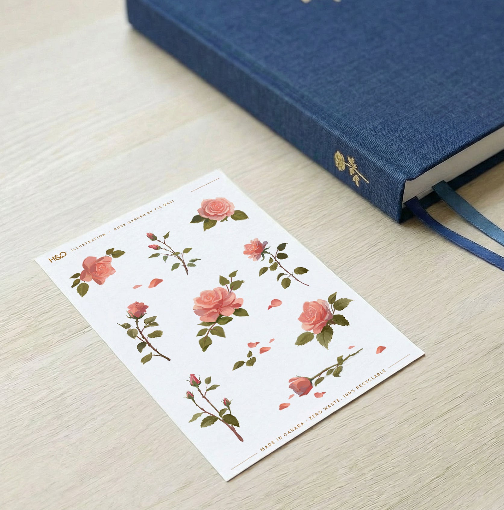 Rose Garden Stickers