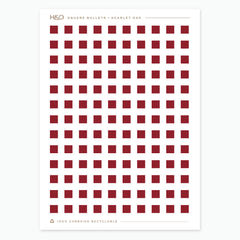 Square Bullet Stickers