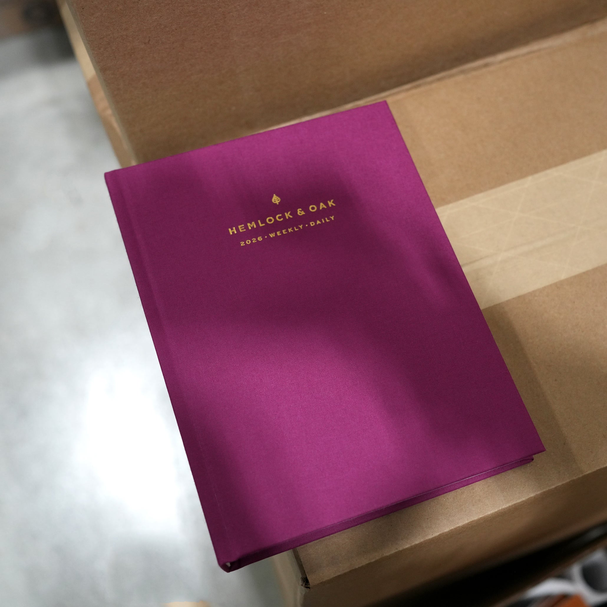 2026 Weekly & Daily Planner (Hardcover, 70gsm)