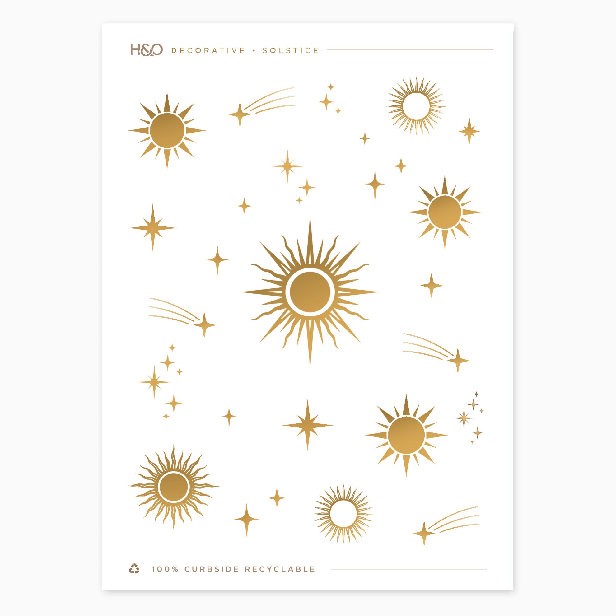 Solstice Stickers