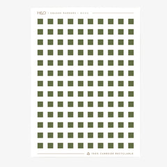 Square Bullet Stickers