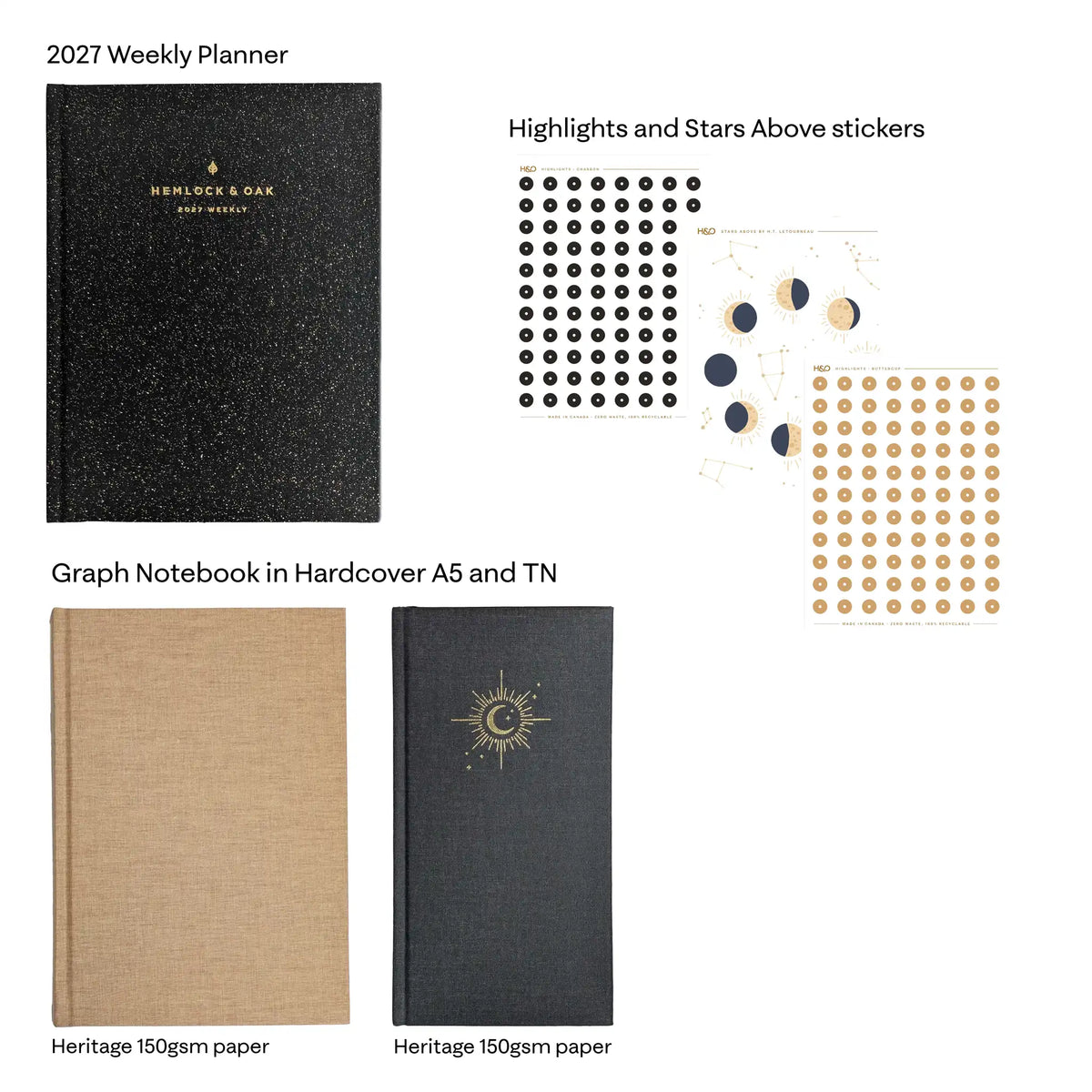 2027 Full Moon Planner Bundle