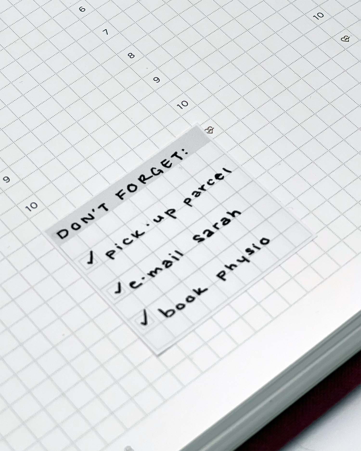 Lists - Top Three Stickers