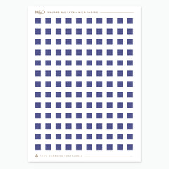 Square Bullet Stickers