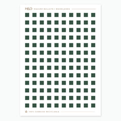Square Bullet Stickers
