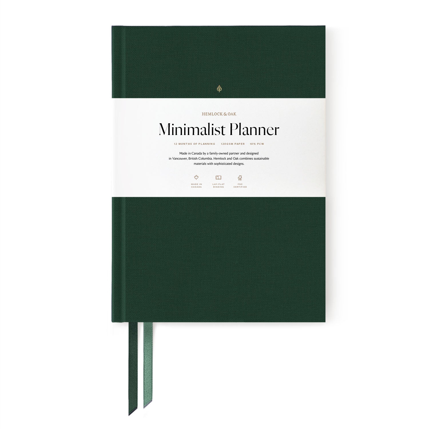 2024 Minimalist Planner - Weekly Planner - Hemlock & Oak
