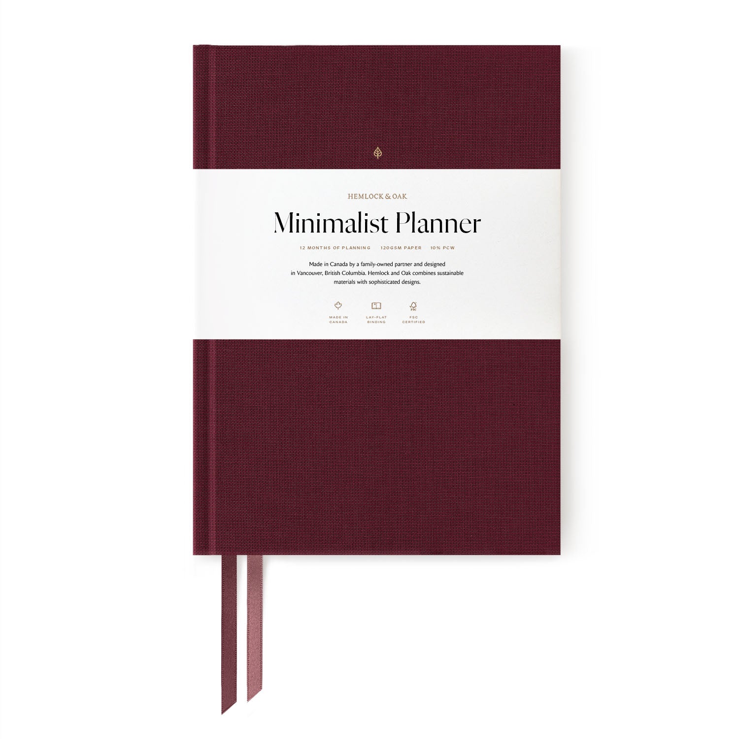 2024 Minimalist Planner Mulberry #color_ Mulberry