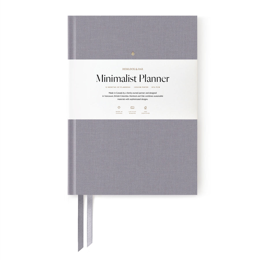 2024 Weekly Minimalist Planner Hemlock & Oak