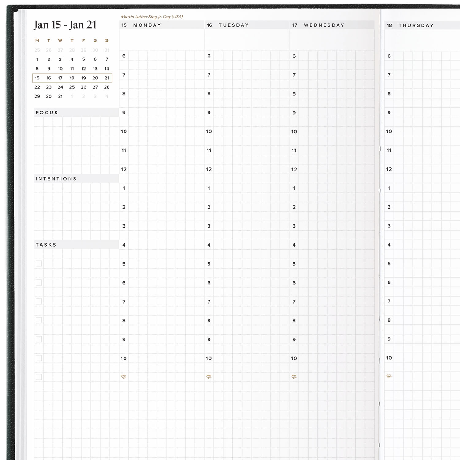 2024 Weekly Planner - Weekly Planner - Hemlock & Oak