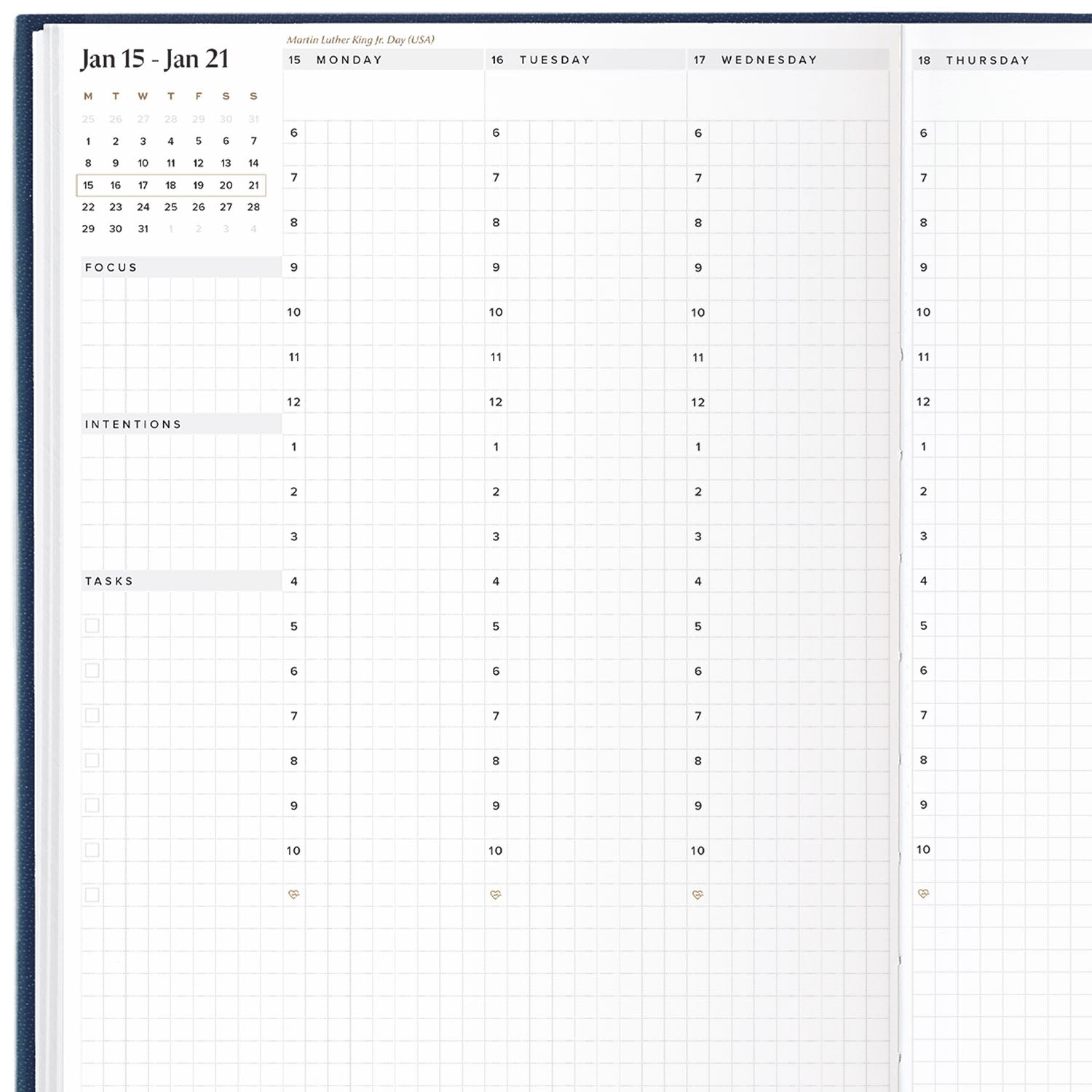 2024 Weekly Planner - Weekly Planner - Hemlock & Oak