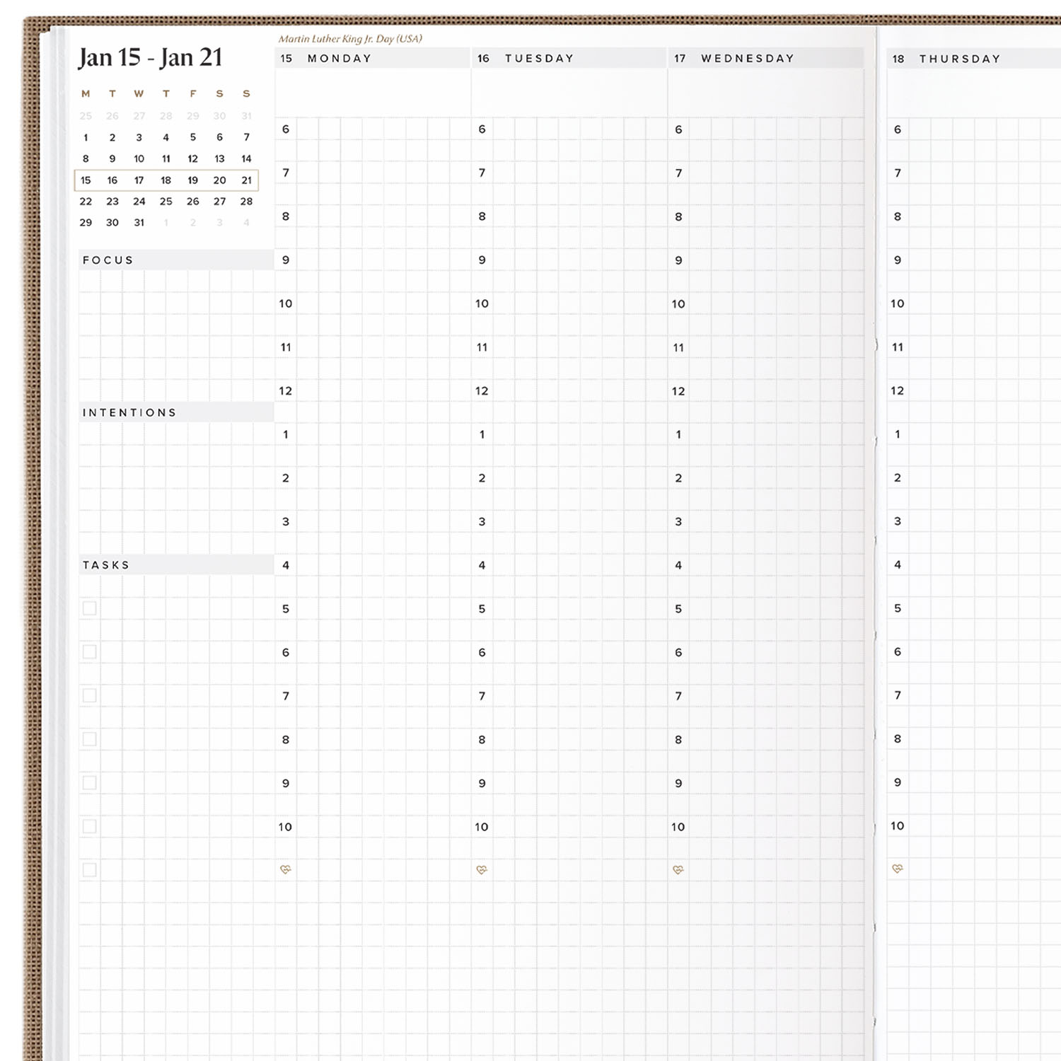 2024 Weekly Planner - Weekly Planner - Hemlock & Oak