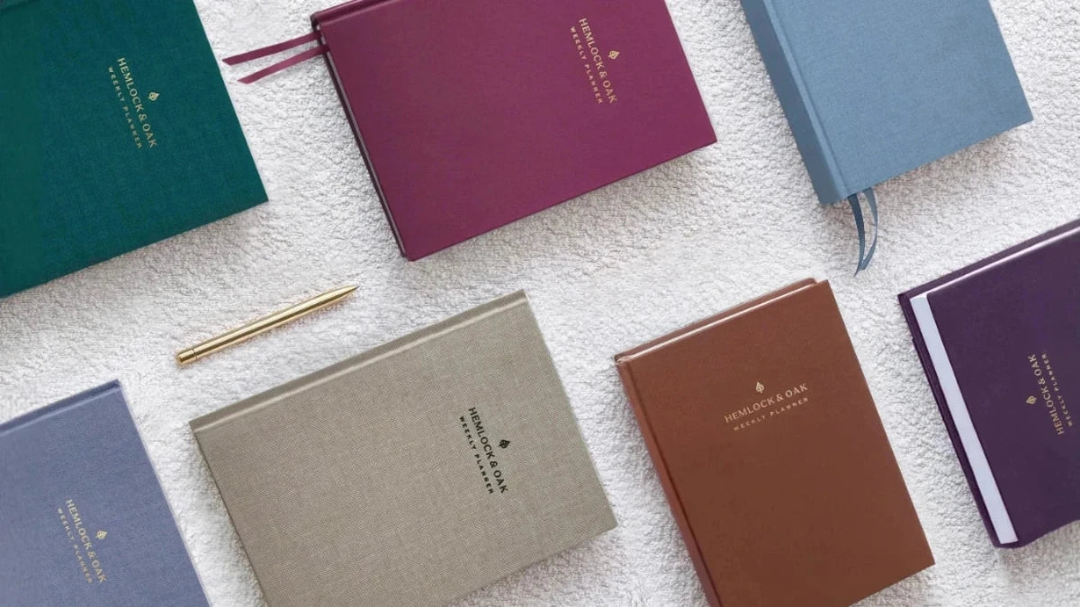 Hemlock & Oak Planners, notebooks, and stationery Made in Canada