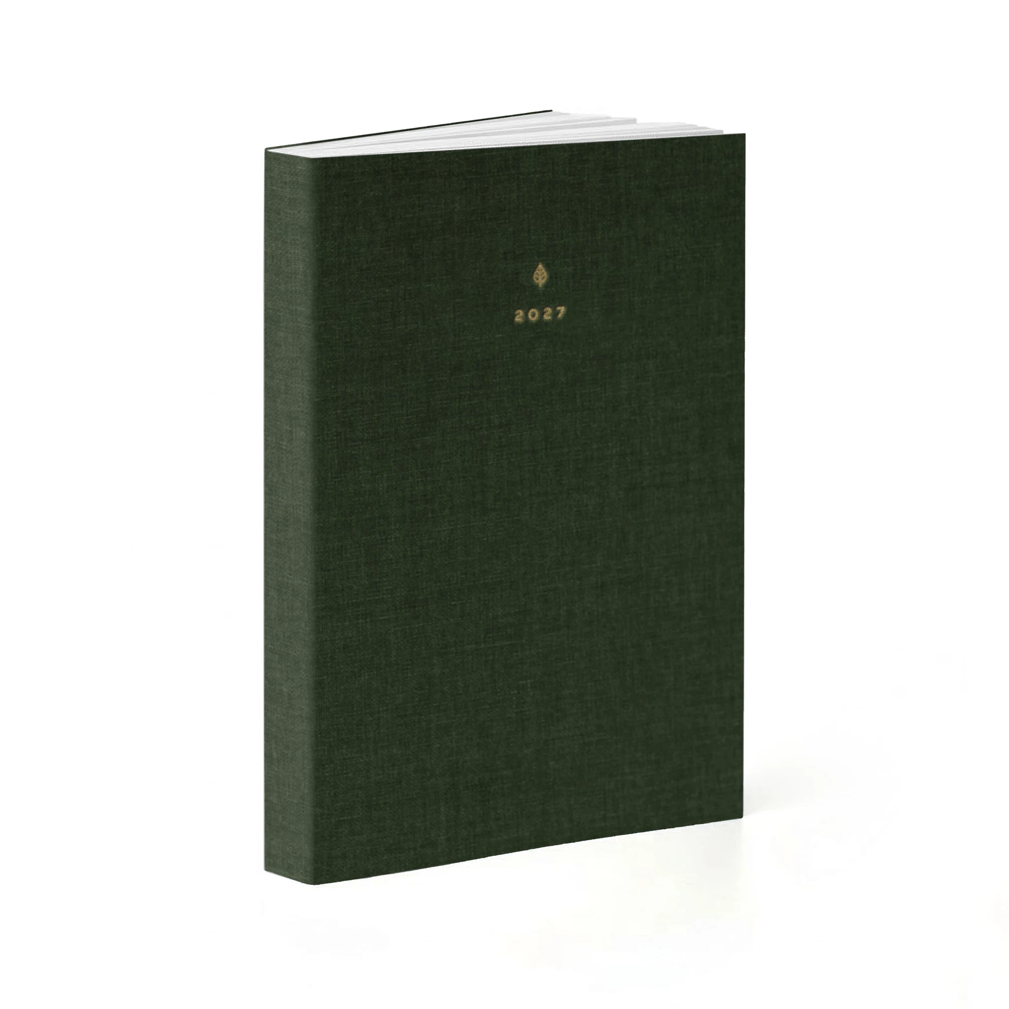 2027 B6 Daily Planner (Cloth Flex, 70gsm) in Woodlands - detail view #color_woodlands