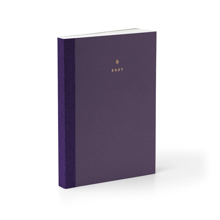 2027 B6 Minimalist Weekly (Paper Flex, Heritage 120gsm) in Plum #color_plum