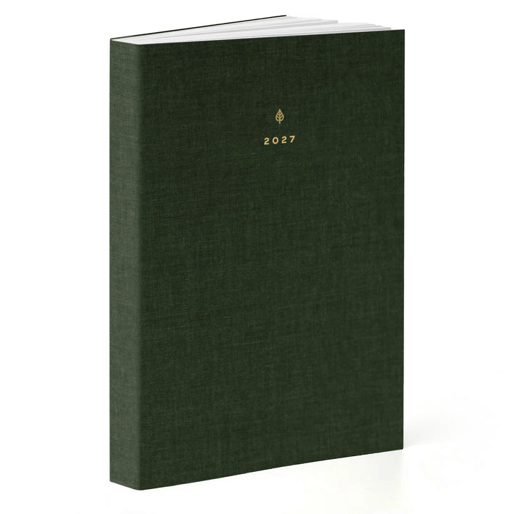 Hemlock & Oak 2027 dated planner in Woodlands #color_woodlands