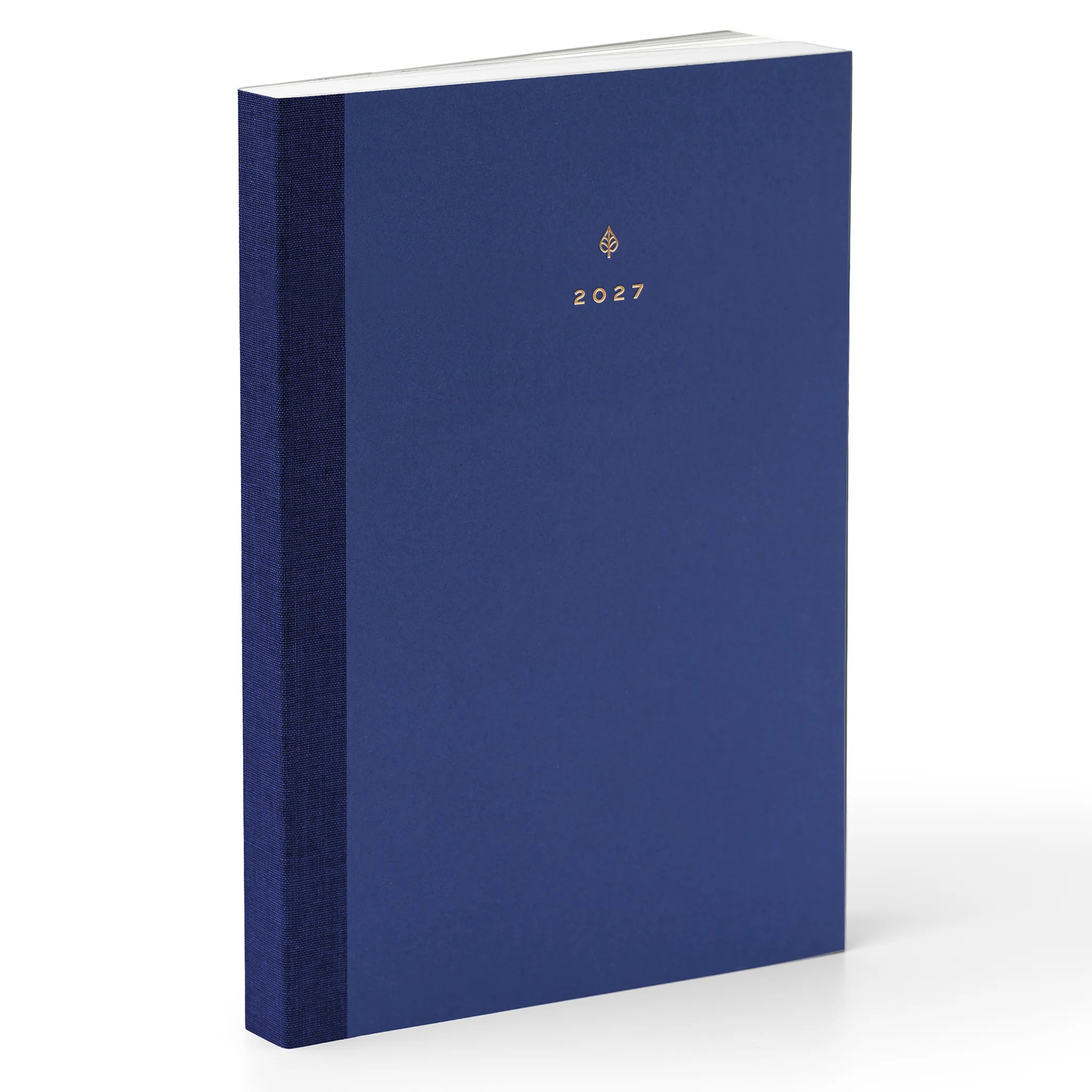 2027 B5 Minimalist Vertical Planner (Paper Flex, Heritage 120gsm) in Blueberry - detail view #color_blueberry