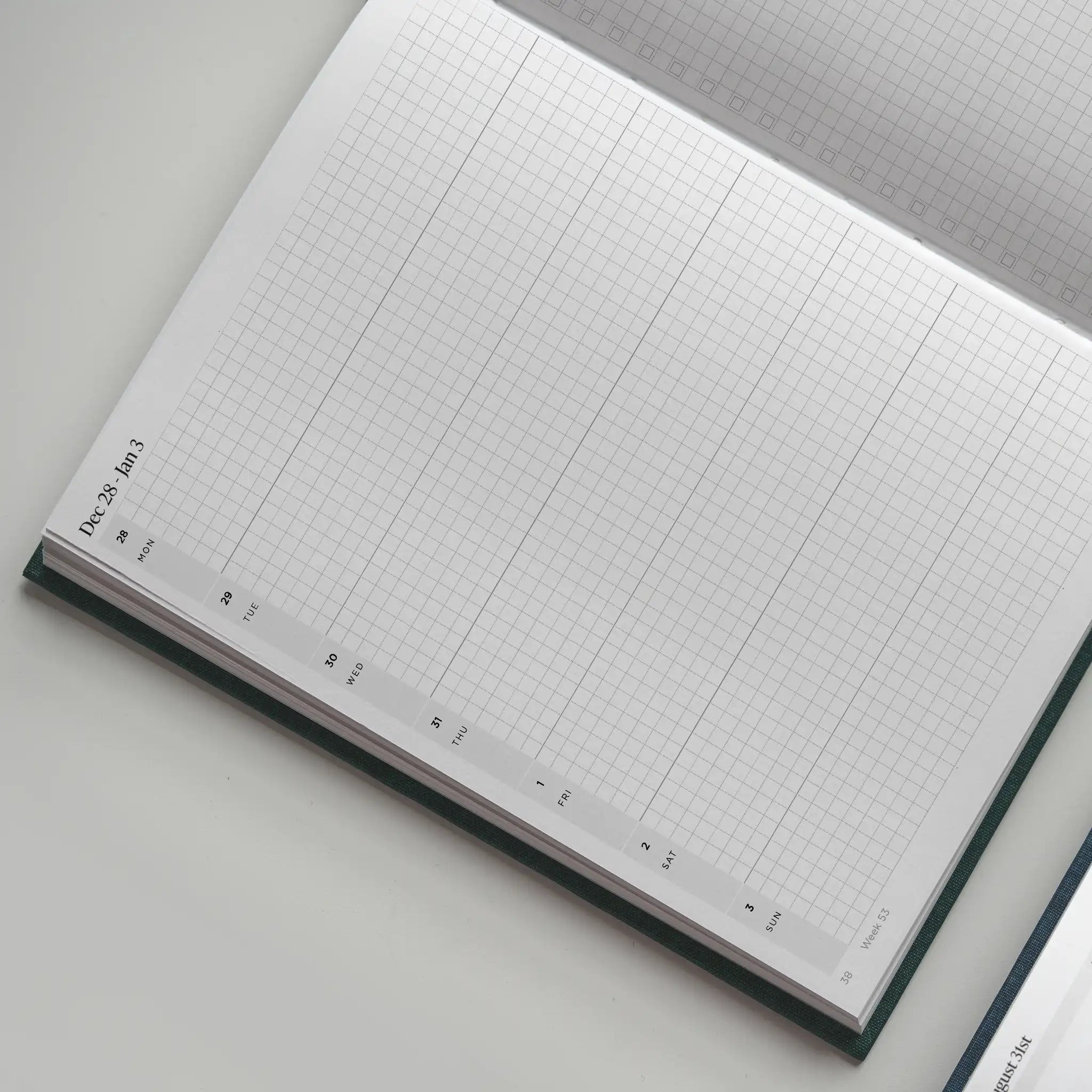2027 Horizontal Planner (Cloth Flex, Heritage 120gsm)