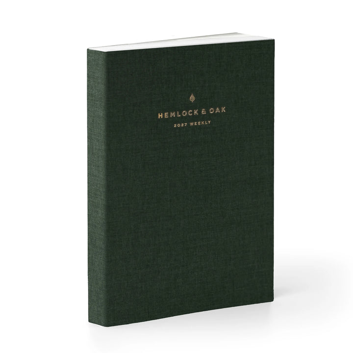 2027 Weekly Planner (Cloth Flex, Heritage 120gsm) in Woodlands #color_woodlands