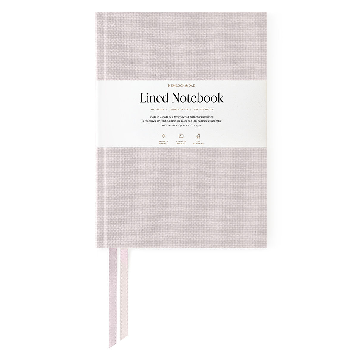Lined Notebook - Blank Cover Aster #color_ Aster