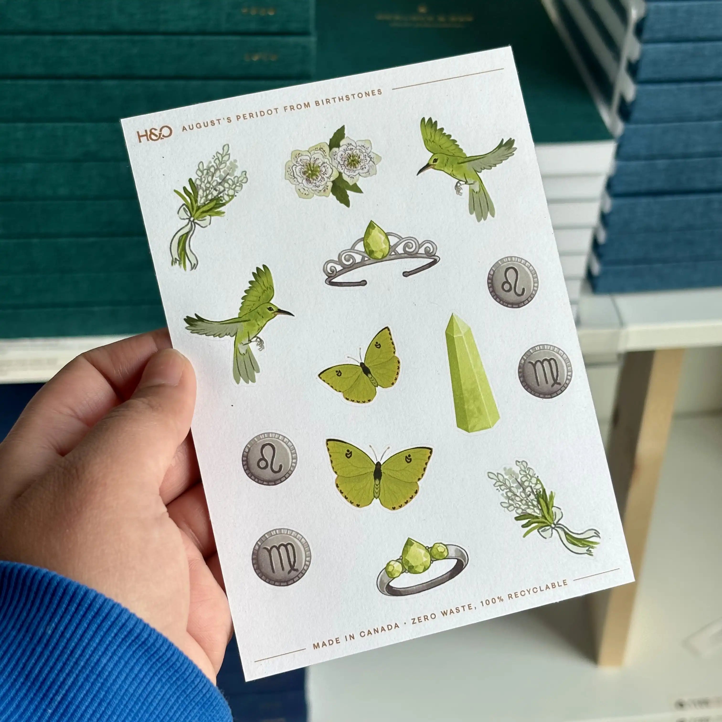 Birthstones Stickers