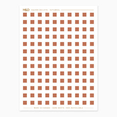 Square Bullets Stickers