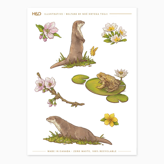 Beltane Stickers Set