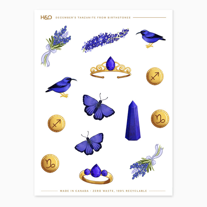 Birthstones Stickers