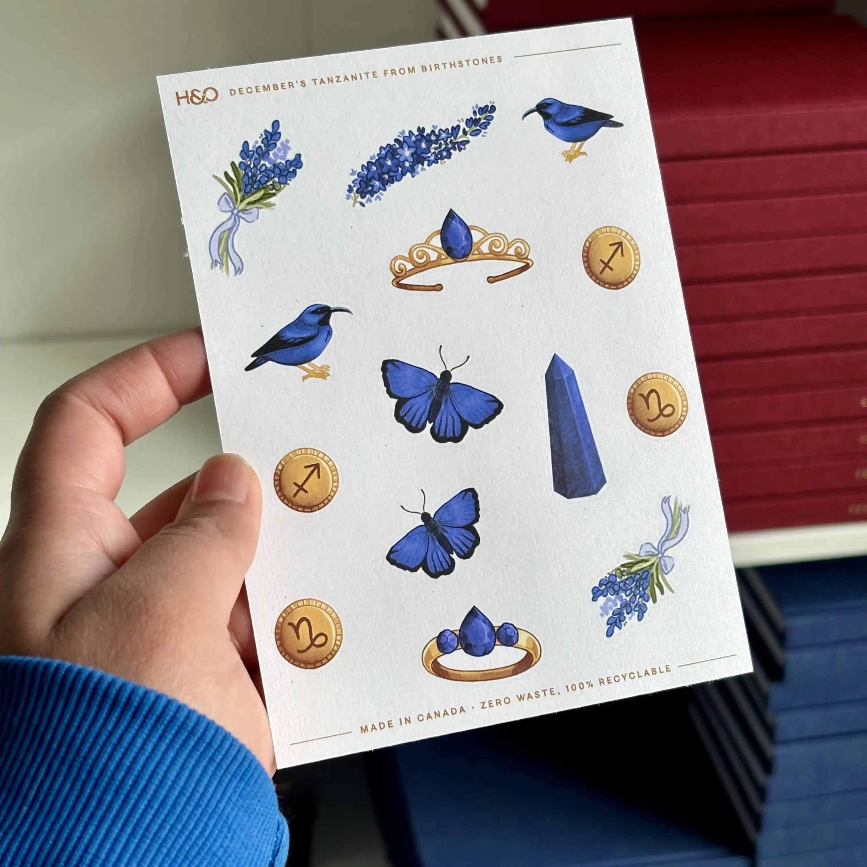 Birthstones Stickers