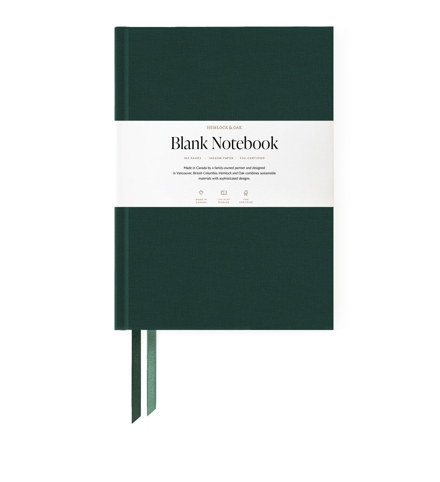 Blank Notebook (Sketchbook) -  - Hemlock & Oak