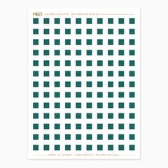 Square Bullets Stickers