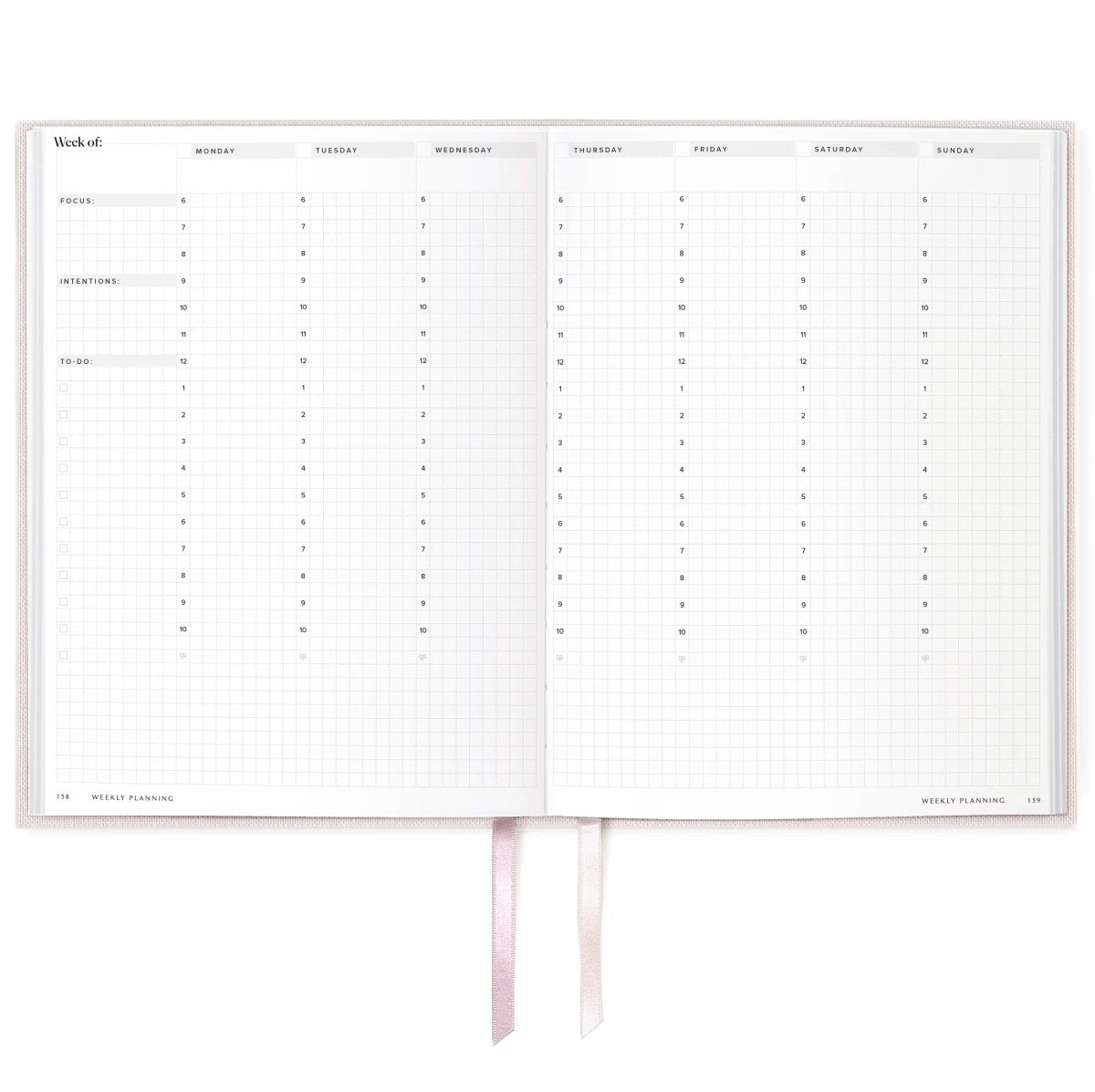 Undated Weekly Planner (Imperfect) #color_