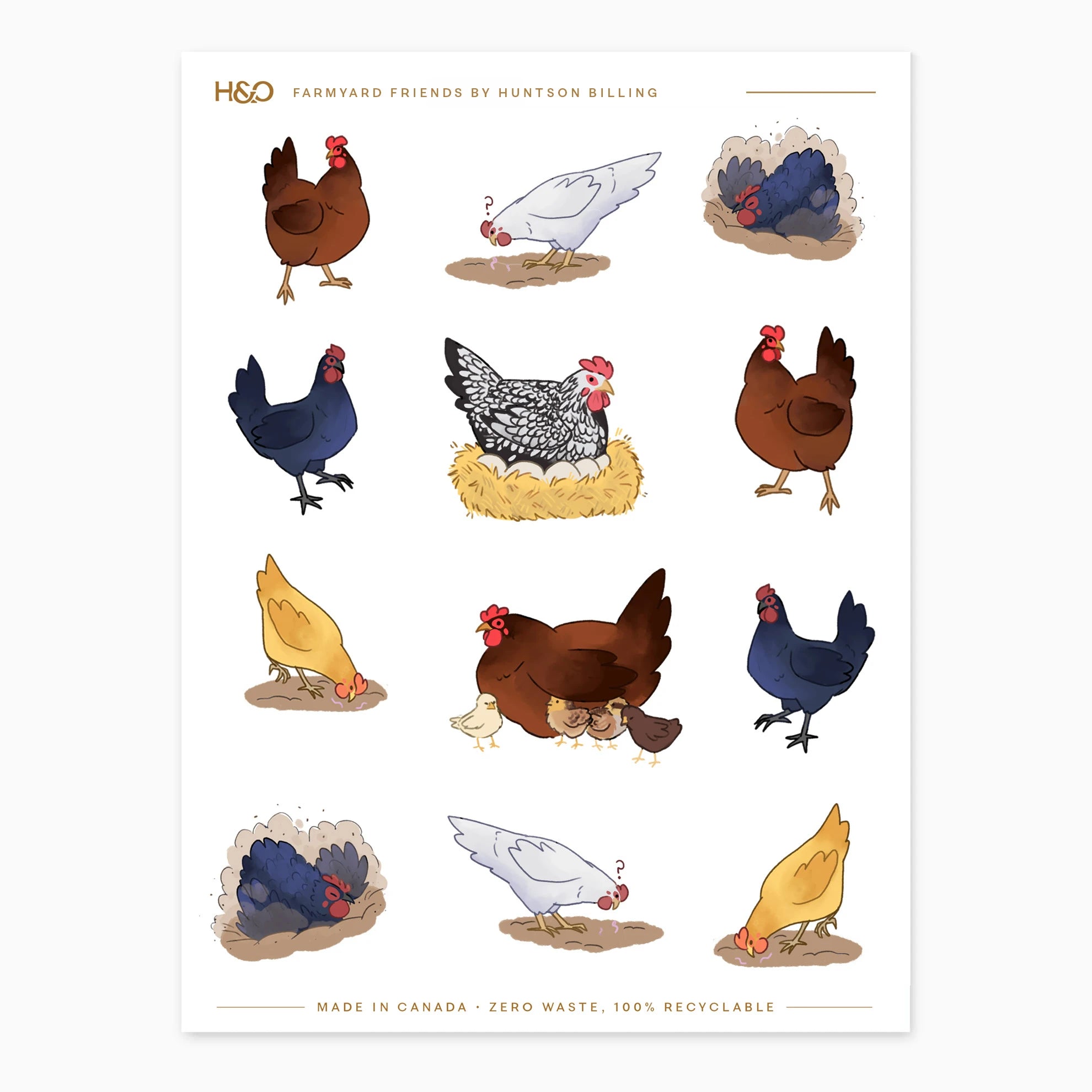 Farmyard Friends Stickers