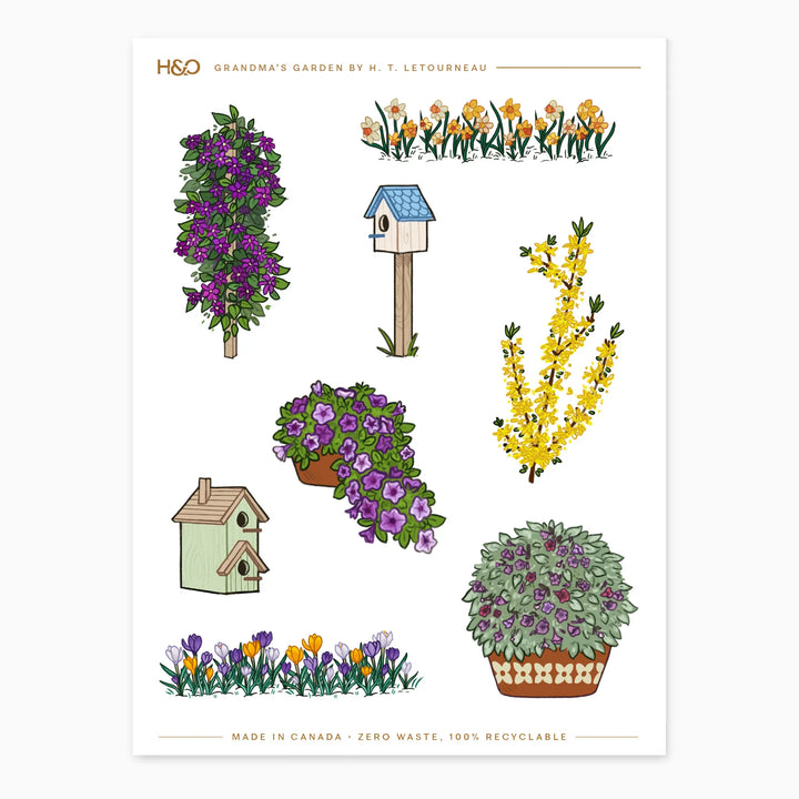 Grandma's Garden Stickers