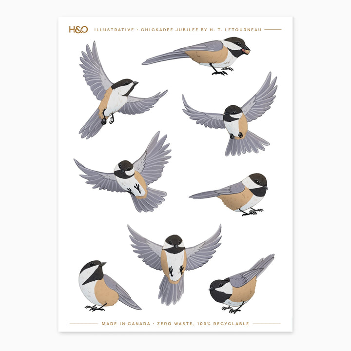 Chickadee Jubilee Stickers
